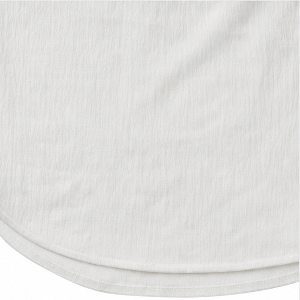Women's cowl neck mini dress - detail