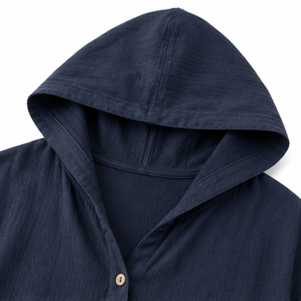 Women's lightweight hooded jacket - detail