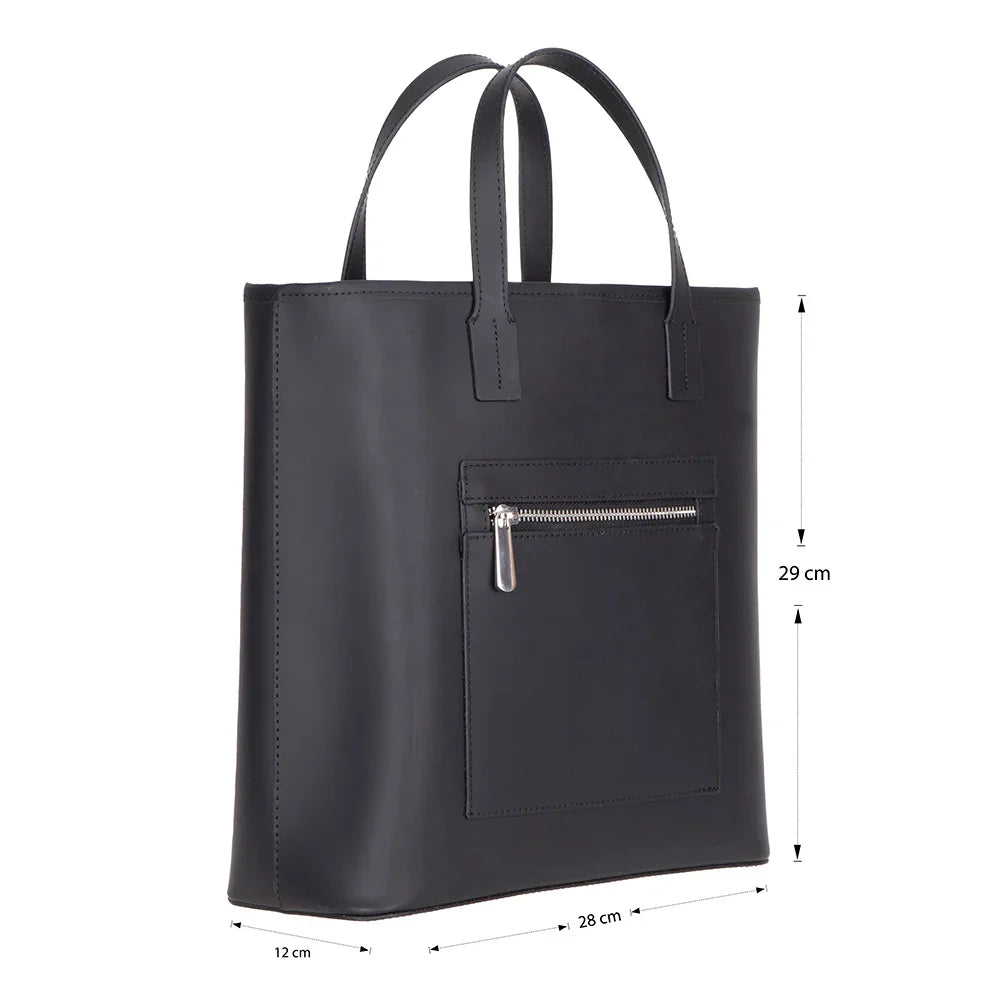 Leather Tote Bag – Full-grain leather – view 9