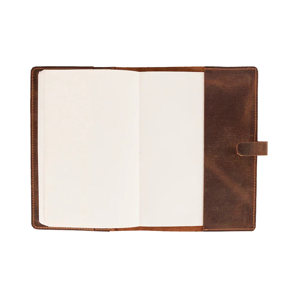 Leather Journal Cover in genuine leather