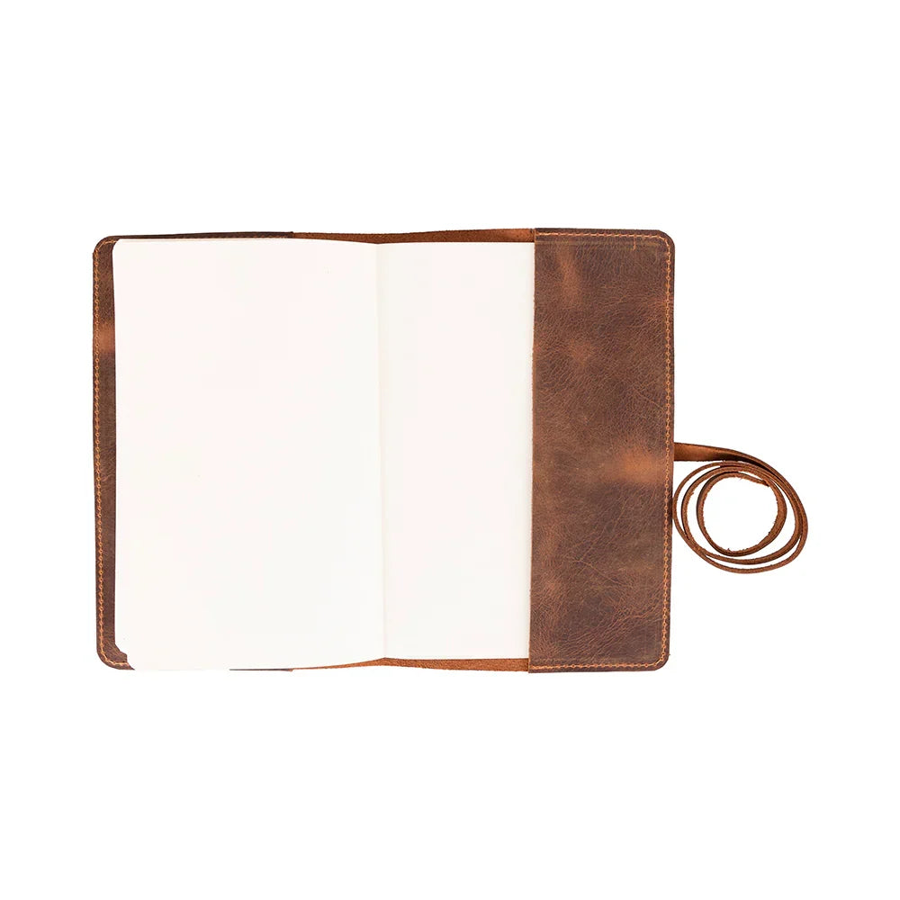 Leather Journal Cover in full-grain leather