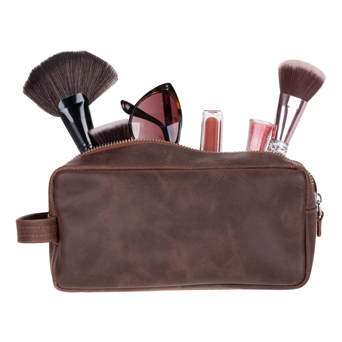 Leather Wash Bag – Full-grain leather – view 25