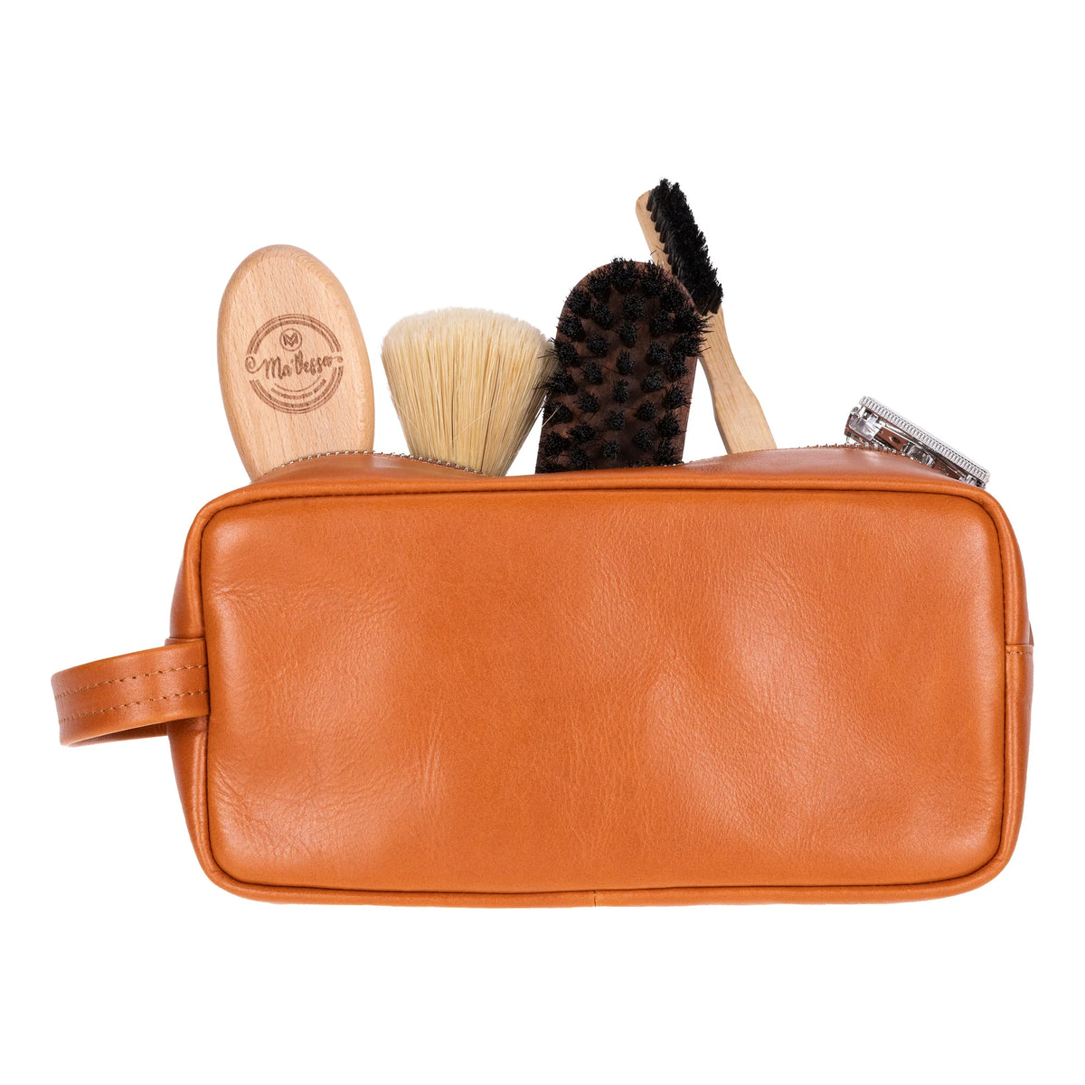 Leather Wash Bag – Full-grain leather – view 14
