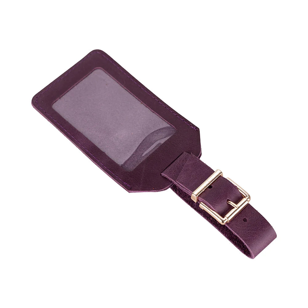 Leather Luggage Tag – Full-grain leather – view 9