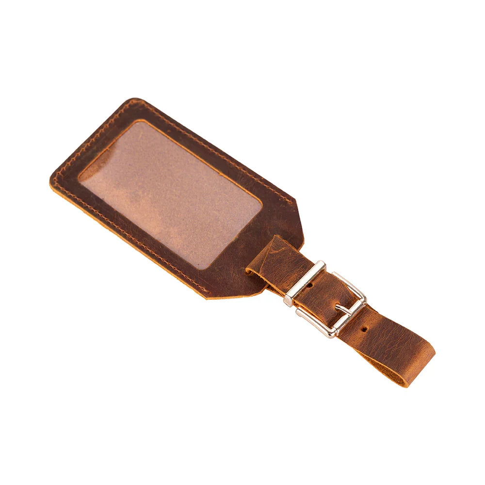 Leather Luggage Tag – Full-grain leather – view 12