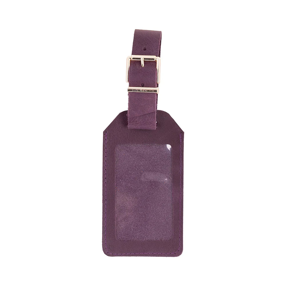 Leather Luggage Tag – Full-grain leather – view 7
