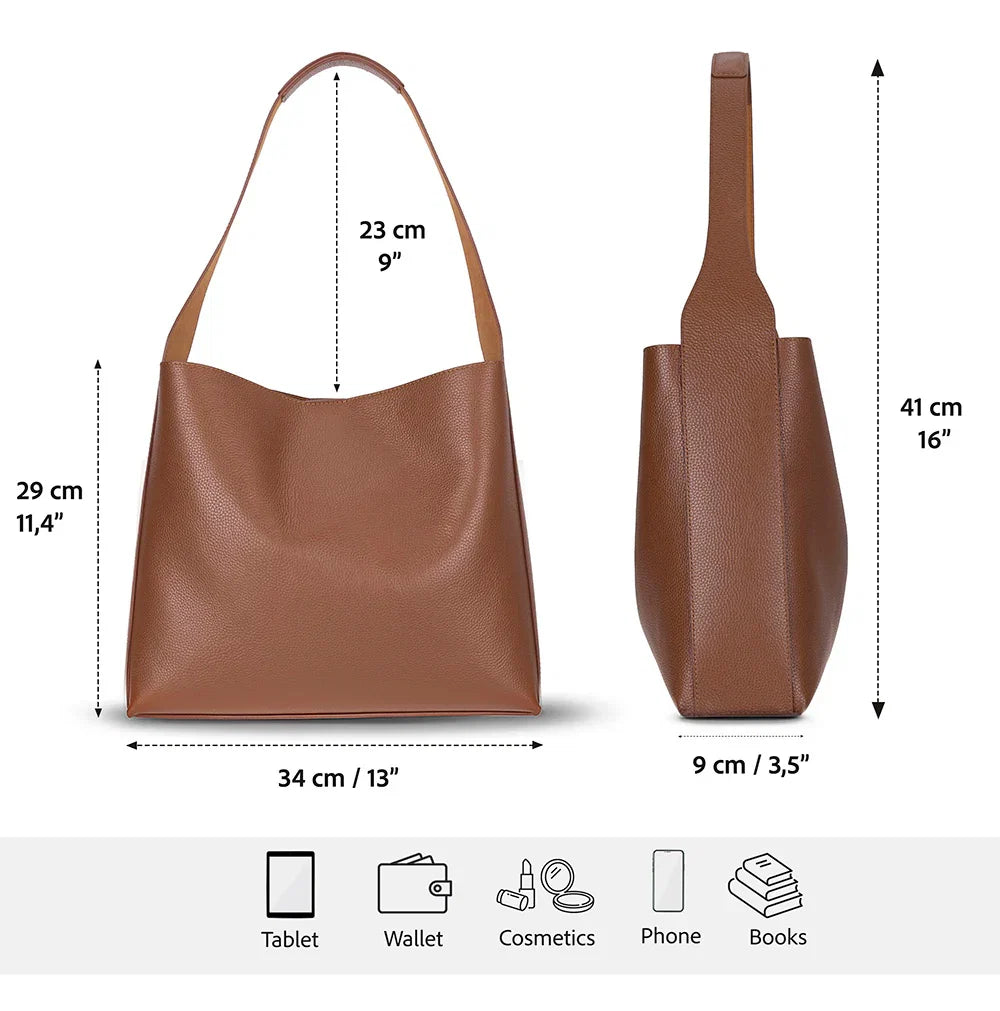 Women's Leather Bag – Full-grain leather – view 23