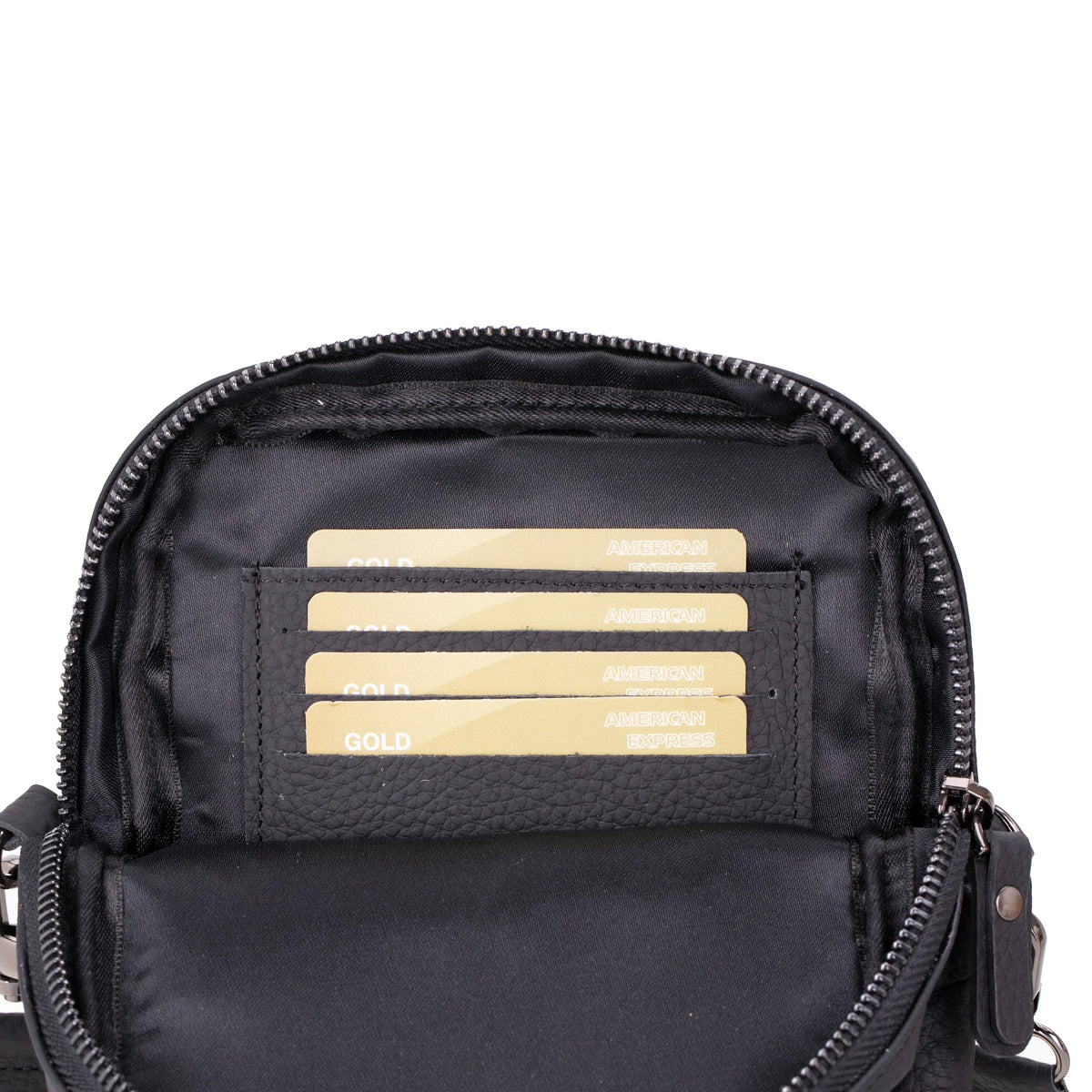 Leather Crossbody Phone Bag – Full-grain leather – view 25