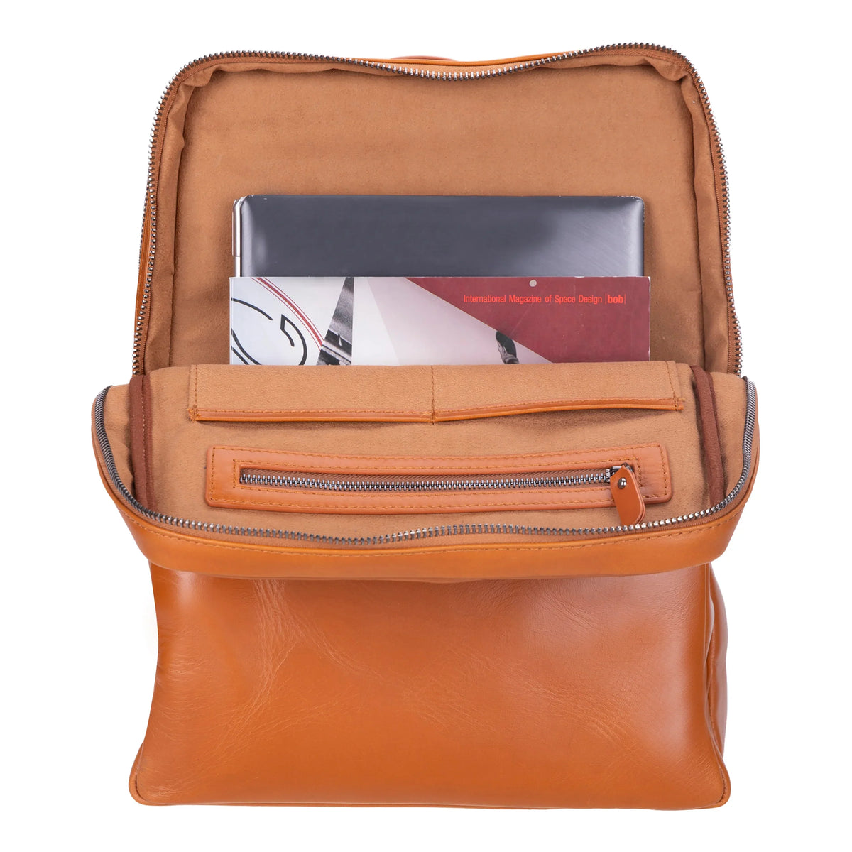 Laptop Backpack – Full-grain leather – view 23