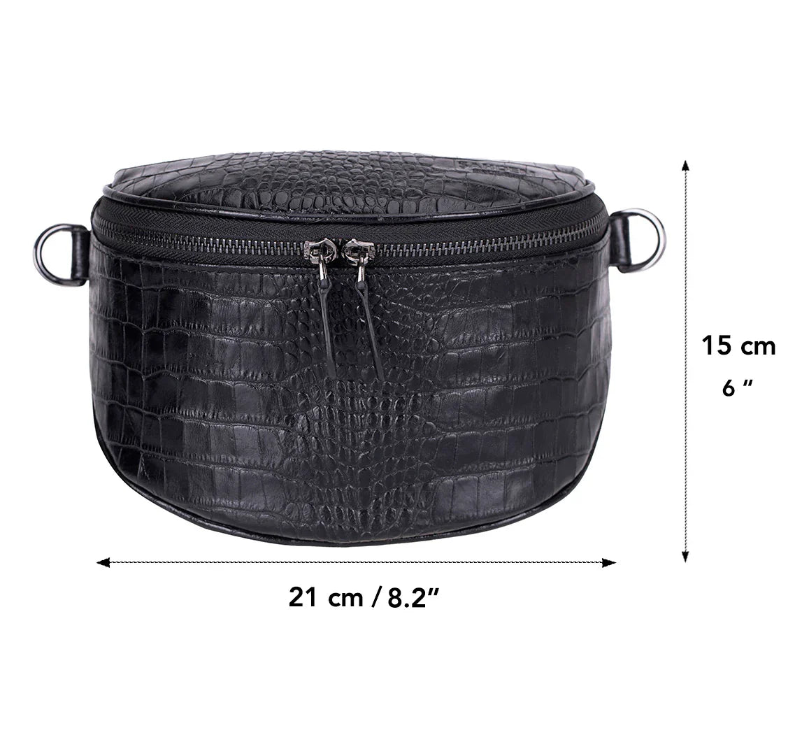 Leather Crossbody Bag – Full-grain leather – view 10