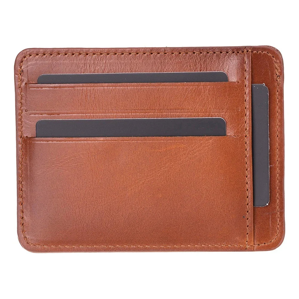 Leather Card Holder – Full-grain leather – view 2