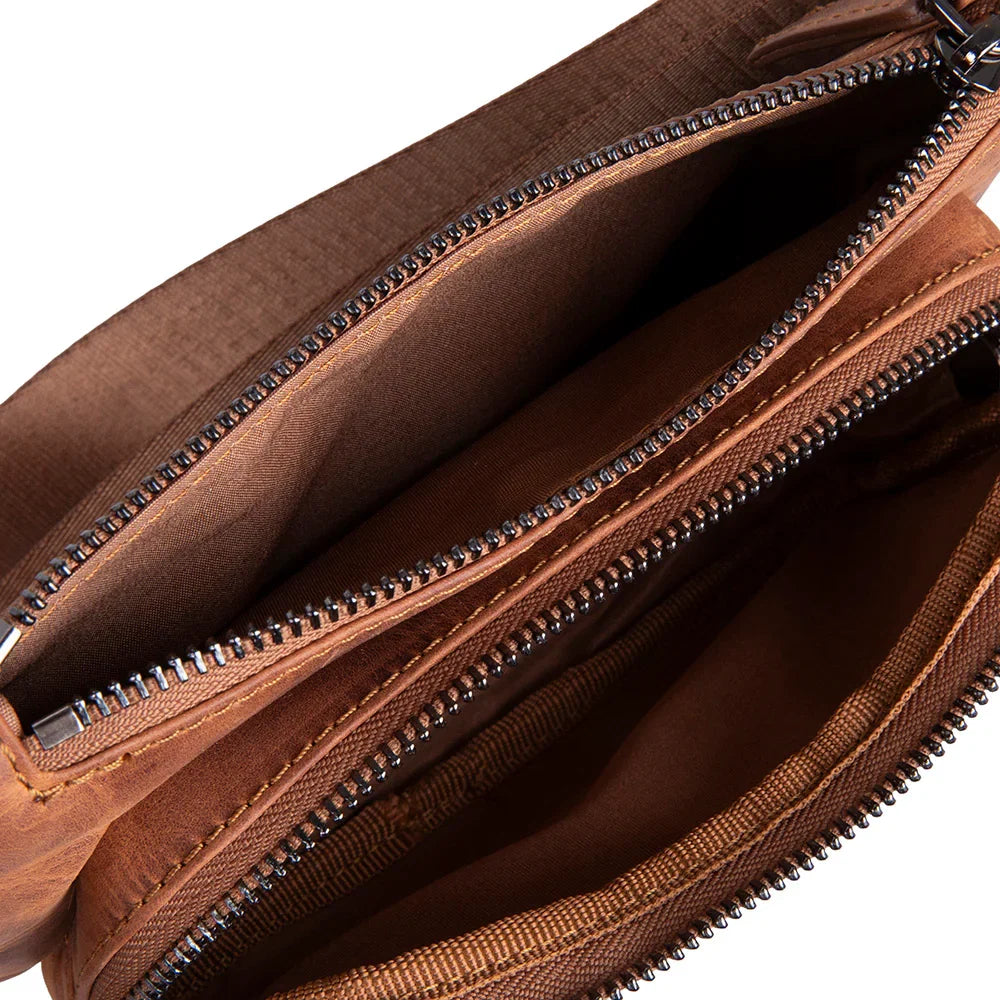 Leather Crossbody Bag – Full-grain leather – view 28