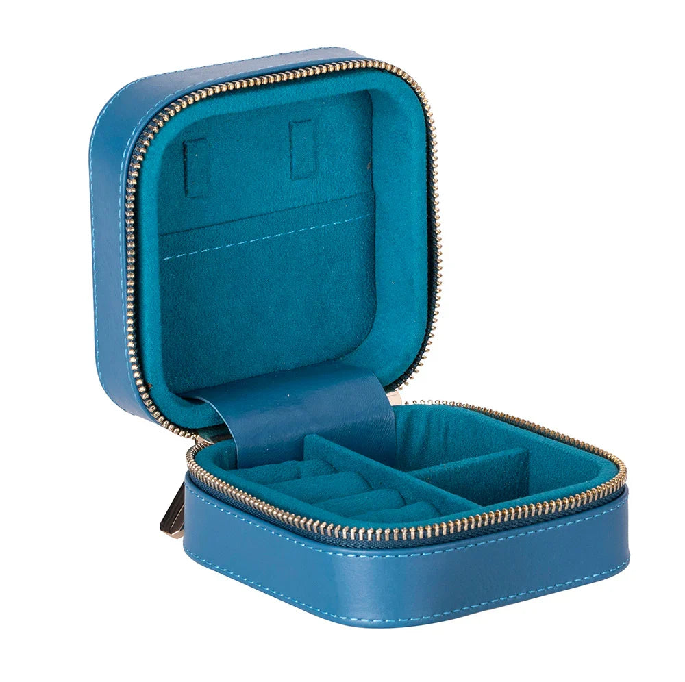 Leather Jewellery Box in Butter