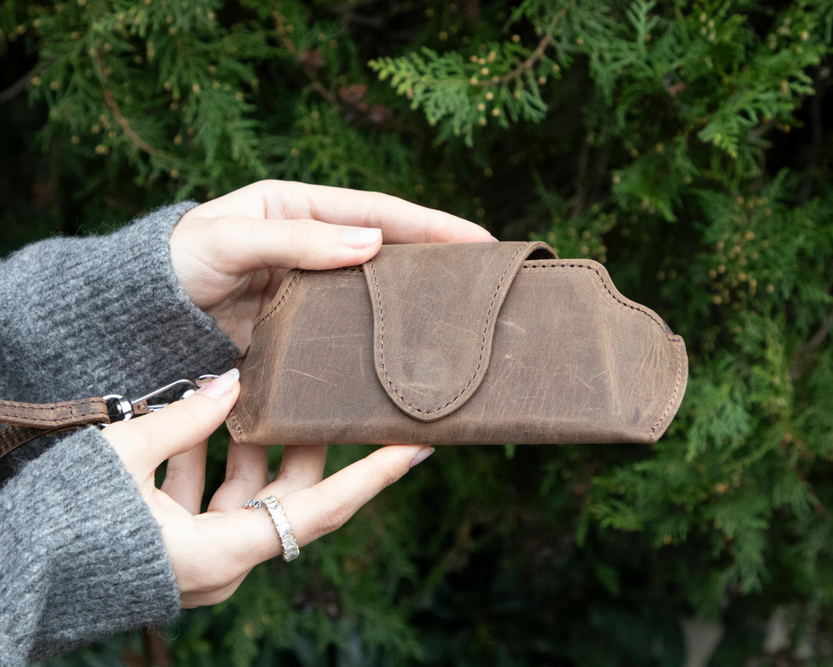 Leather Glasses Case – Genuine leather – view 26