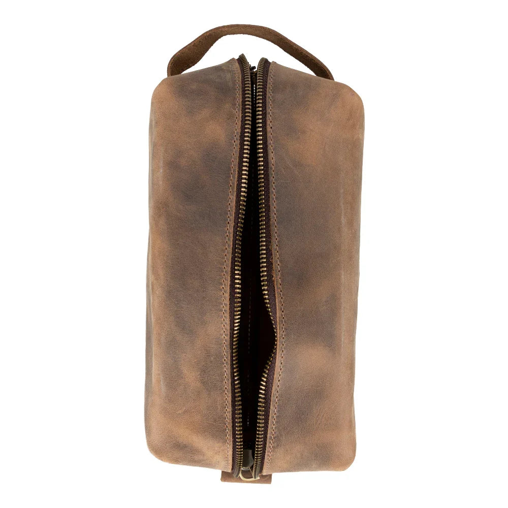 Leather Wash Bag – Full-grain leather – view 15
