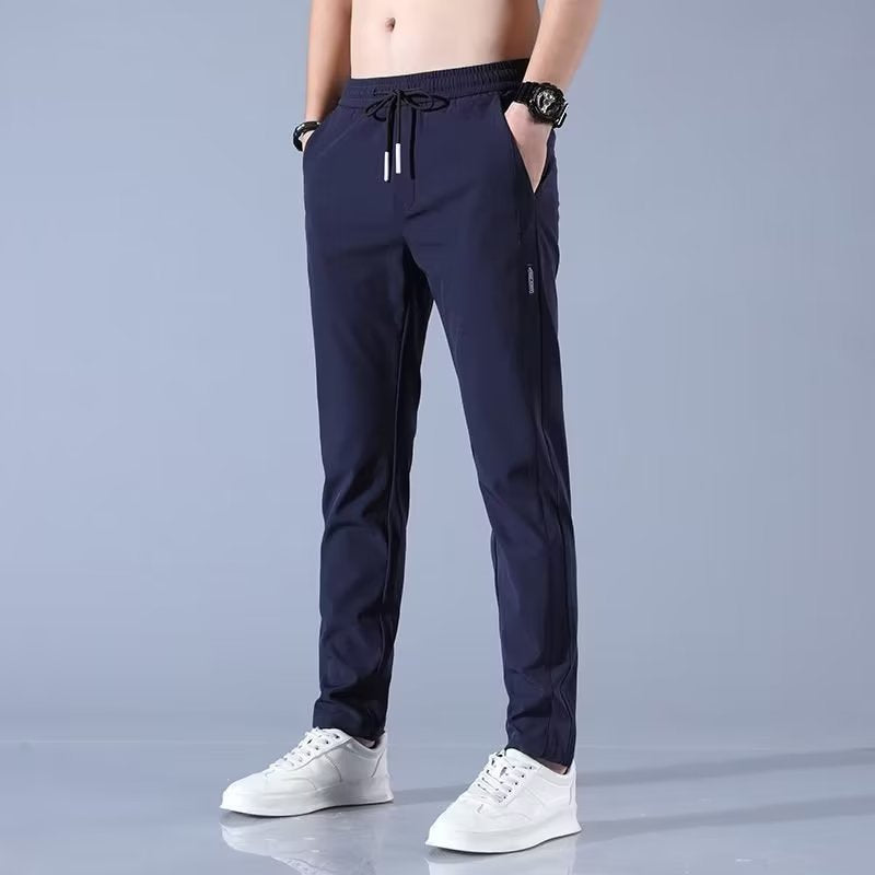 Men's Waterproof Stretch Golf Trousers - lifestyle view | SAINT DOR