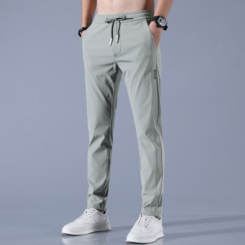 Men's Waterproof Stretch Golf Trousers - detail view | SAINT DOR