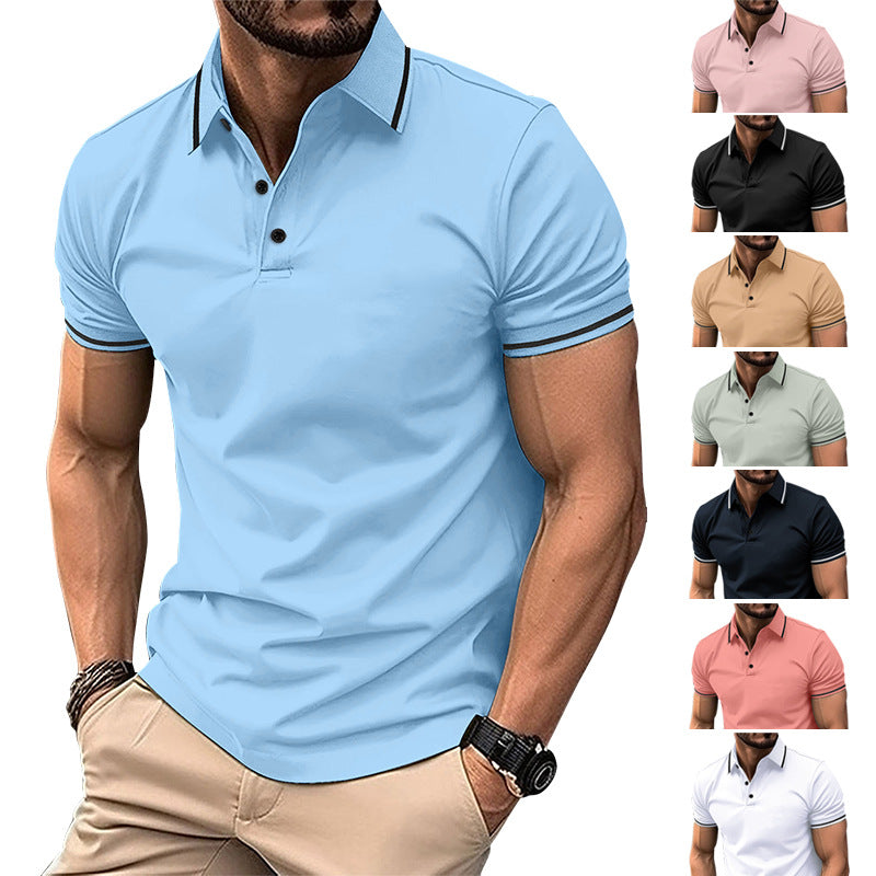 Men's classic polo shirt - SAINT DOR - view 6