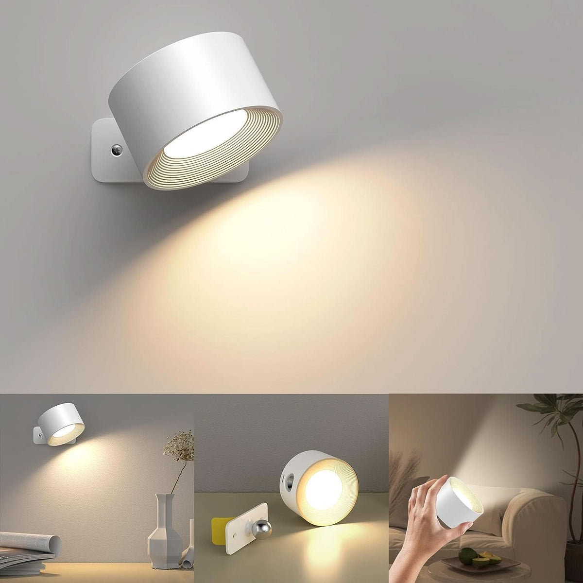 Cordless, Dimmable and Rotating — view 2