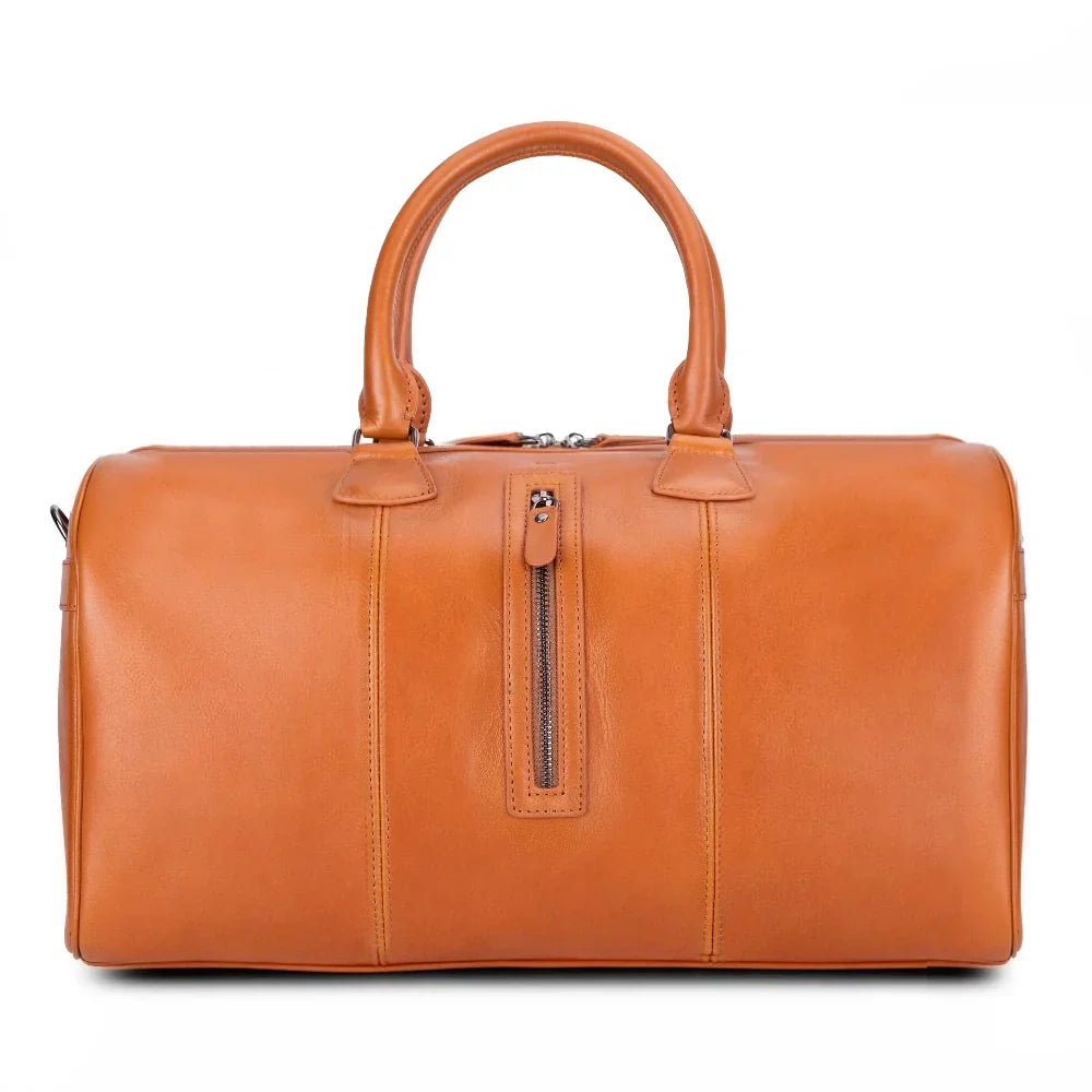 Leather Weekend Bag – Full-grain leather – view 17