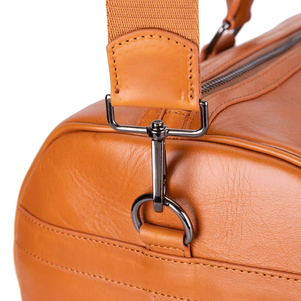 Leather Weekend Bag – Full-grain leather – view 23