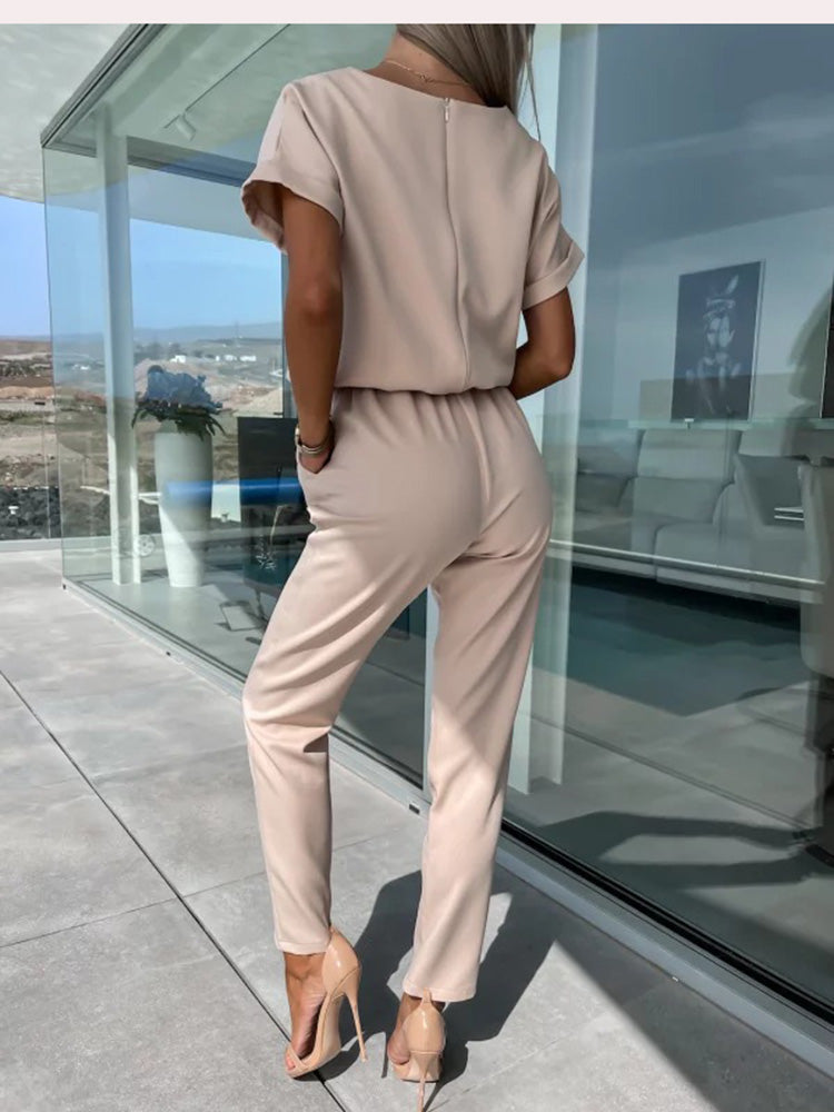 Women's Jumpsuit - Effortless Elegant Fit - view 9