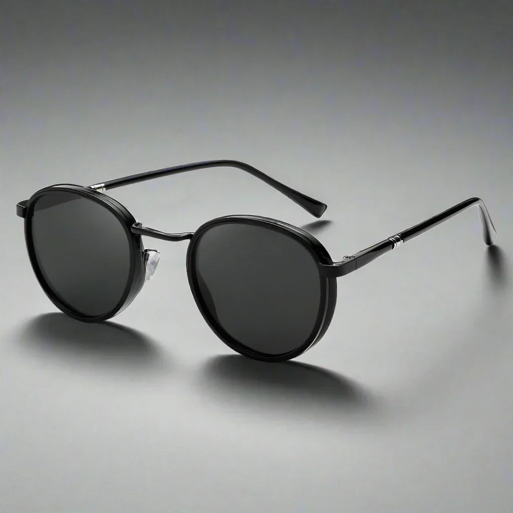 Unisex Polarised Metal Sunglasses – UV400 Classic Style – back view