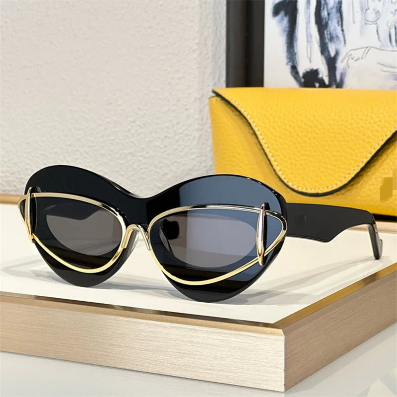 Women's Cat Eye Sunglasses – Polarised UV400 Everyday – back view