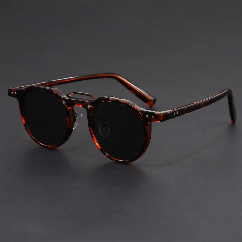 Unisex Presley Retro Sunglasses – UV400 Summer Leisure – back view