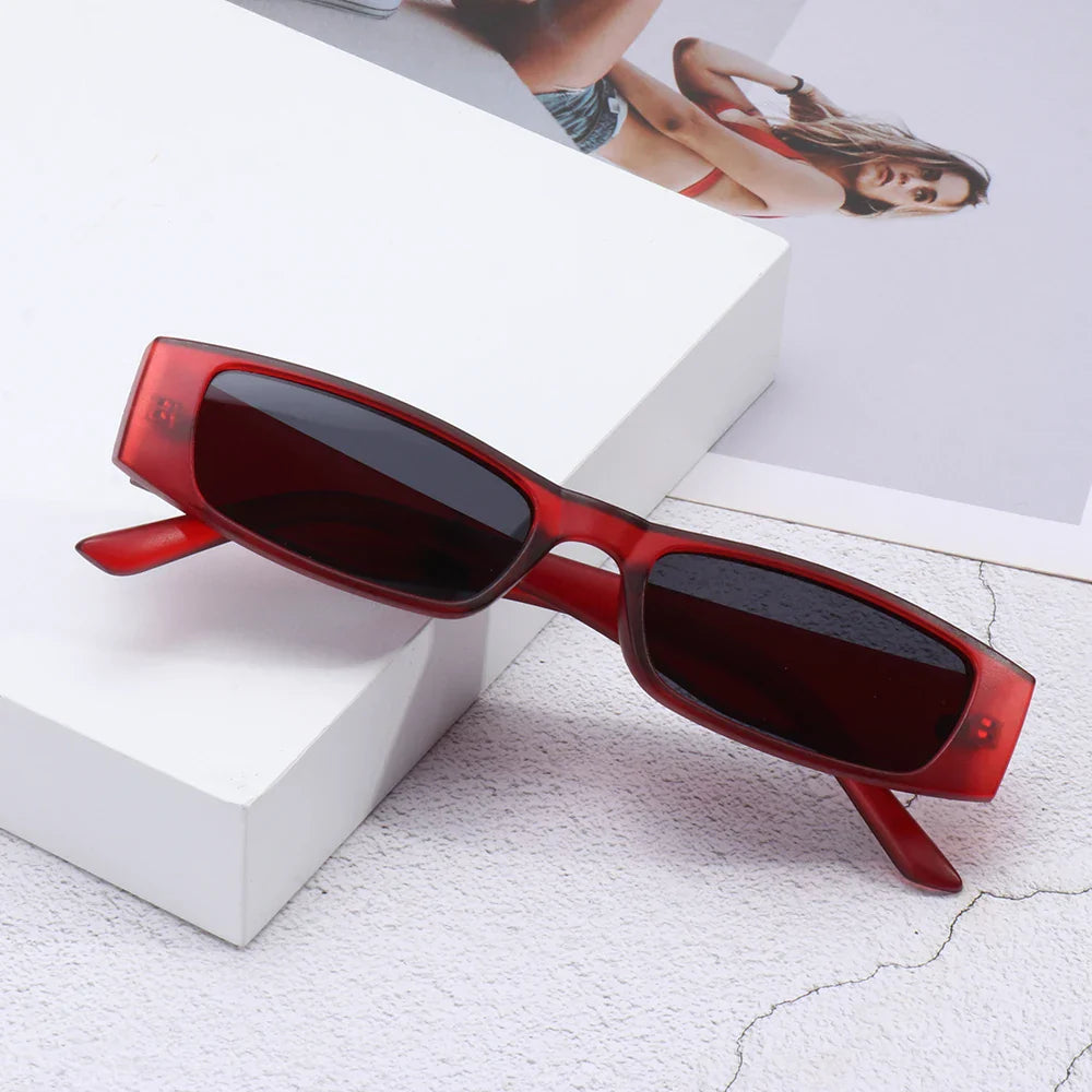 Women's Alexandra Sunglasses – Minimalist Polycarbonate UV – side view
