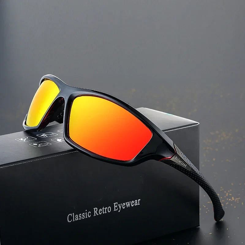 Unisex Polarised Sunglasses – VisionDrive UV400 Everyday – back view