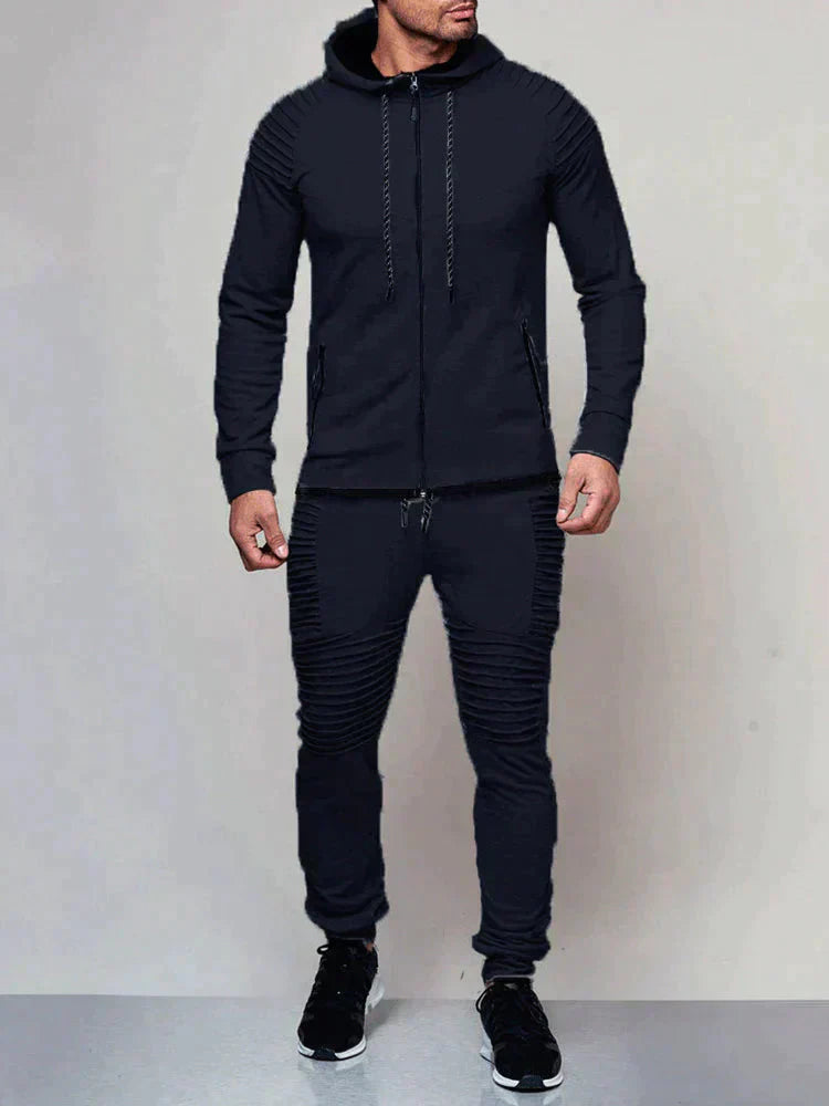 Men's Sports Two-Piece Tracksuit - Fitness & Leisure Co-Ord — detail view