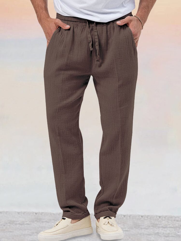 Men's Modern Two-Piece Co-Ord Set - Casual Shirt & Shorts — back view