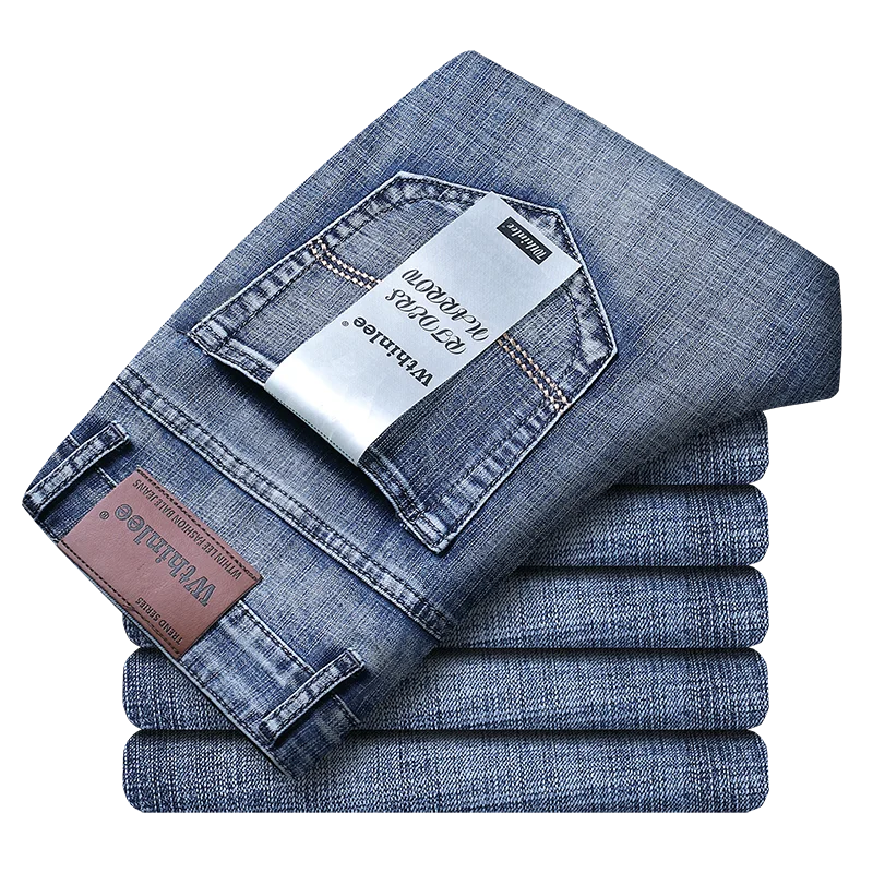 Men's Slim Fit Jeans - Four Colourways - side view | SAINT DOR