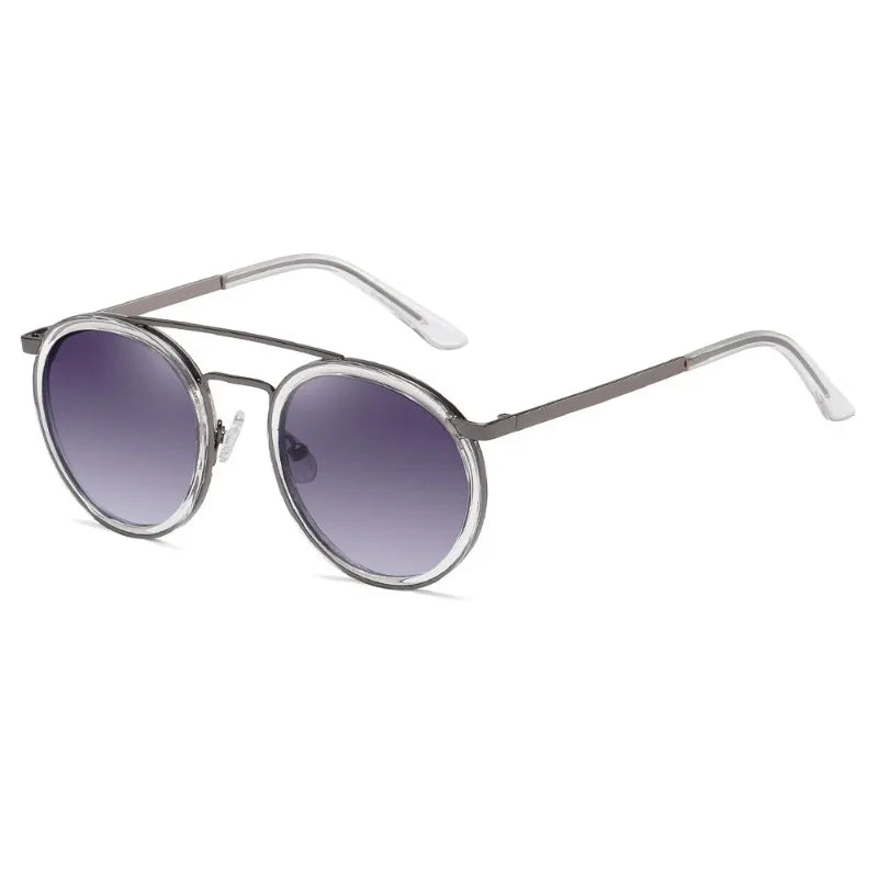 Women's Nabula Round Sunglasses – Lightweight Aluminium UV – front view
