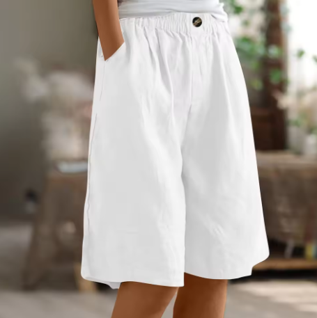 Women's Shorts - Relaxed Summer Fit in Black