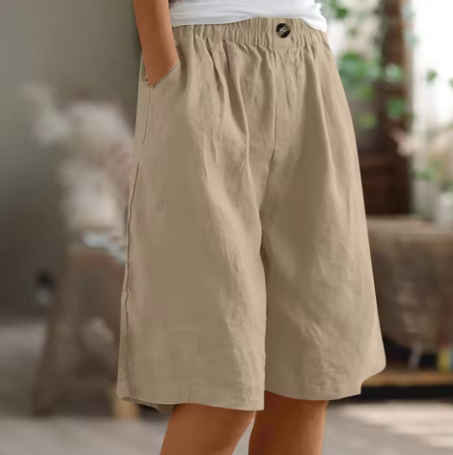 Women's Shorts - Relaxed Summer Fit in Sky Blue