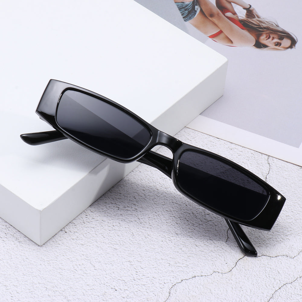 Women's Alexandra Sunglasses – Minimalist Polycarbonate UV – back view