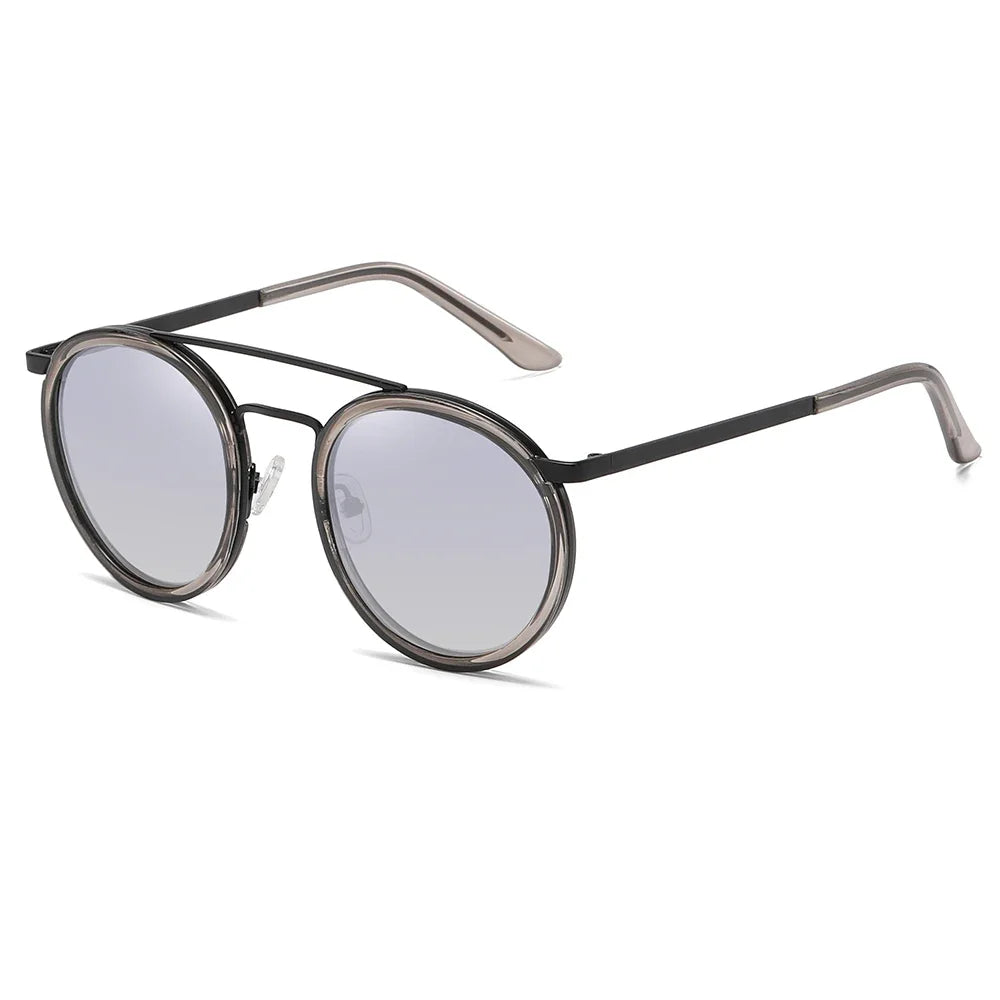 Women's Nabula Round Sunglasses – Lightweight Aluminium UV – feature detail