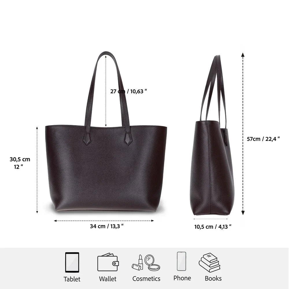 Women's Leather Bag – Full-grain leather – view 22