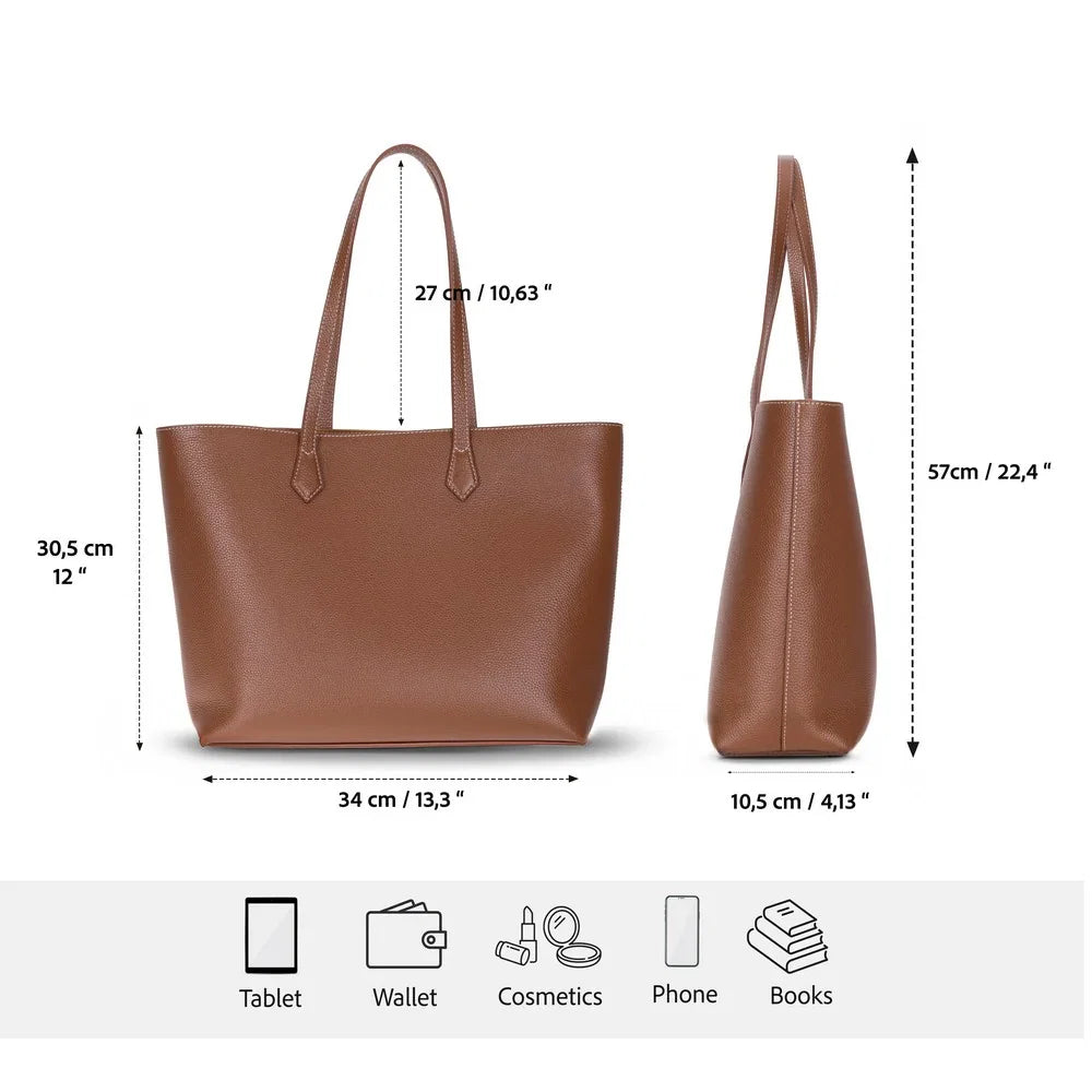 Women's Leather Bag – Full-grain leather – view 12