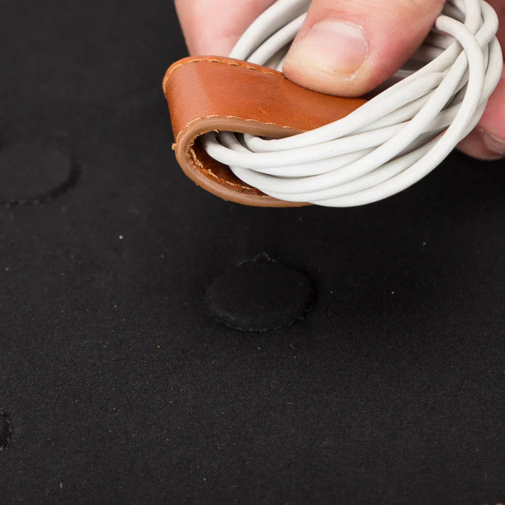 Leather Cable Organiser – Full-grain leather – view 16