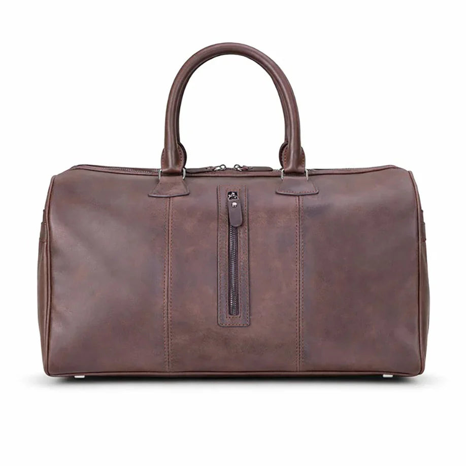 Leather Weekend Bag – Full-grain leather – view 4