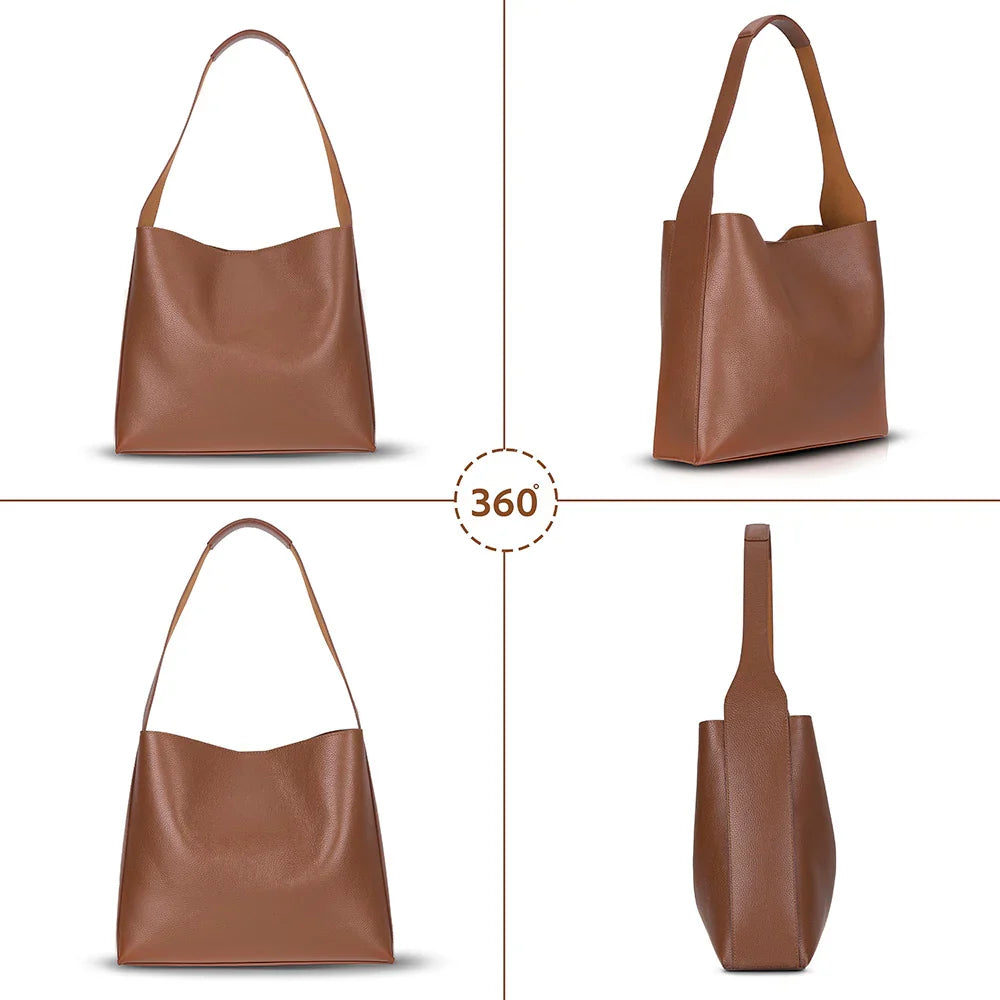 Women's Leather Bag – Full-grain leather – view 22
