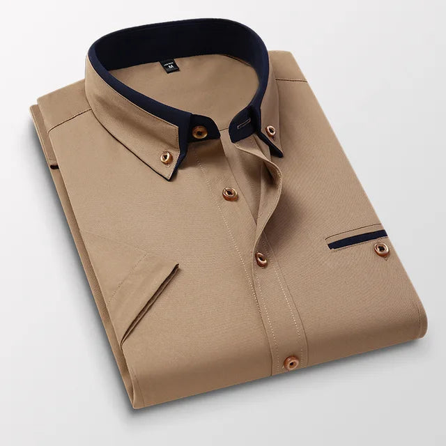 Men's Top - Summer Shirt in Roze