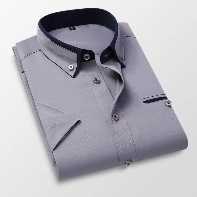 Men's Top - Summer Shirt in Grijs
