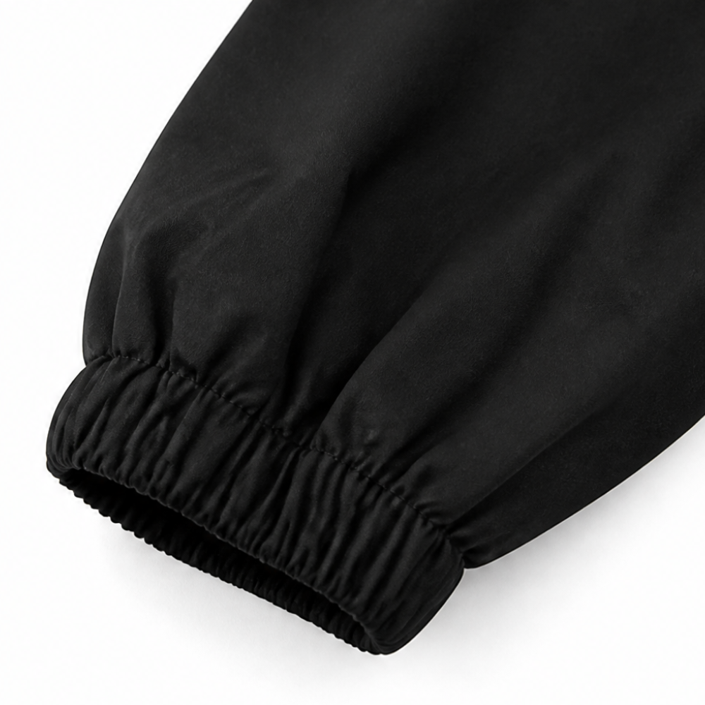 Women's long hooded coat - detail