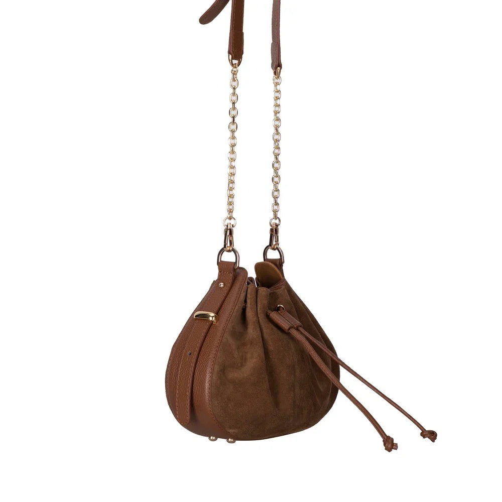 Women's Leather Bag in Brown