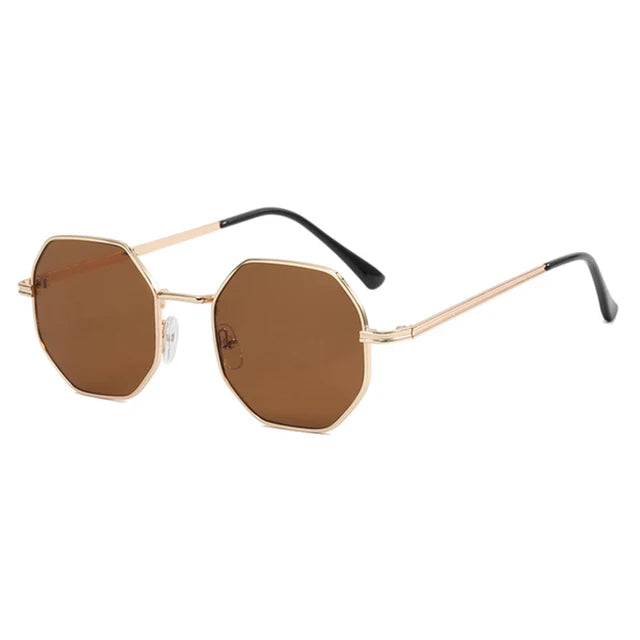 Women's Tatum Classic Sunglasses – Polished Metal UV400 – alternative view
