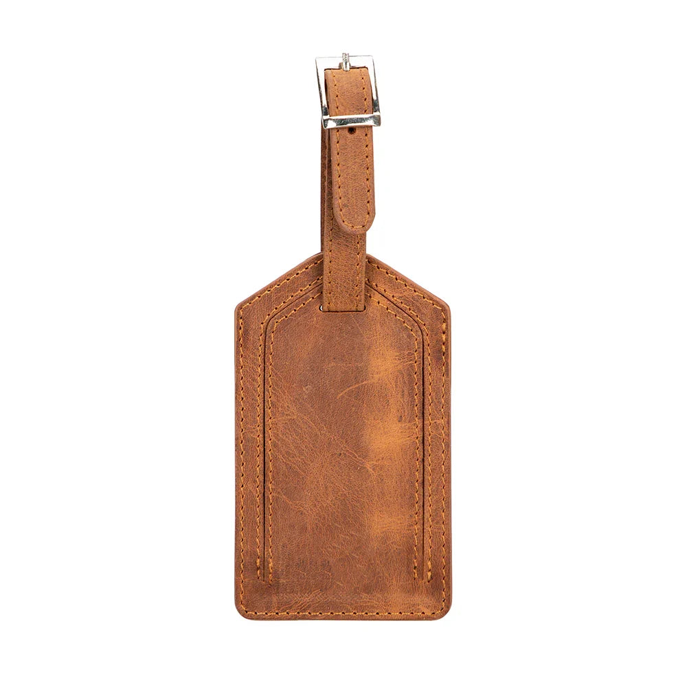 Leather Luggage Tag – Full-grain leather – view 3